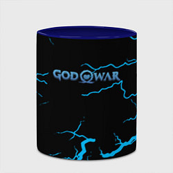 Кружка 3D God of War storm, цвет: 3D-белый + синий — фото 2