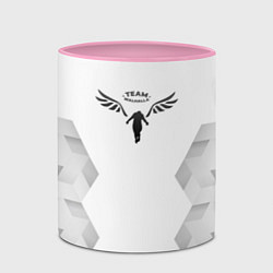 Кружка 3D Tokyo Revengers white poly, цвет: 3D-белый + розовый — фото 2
