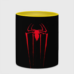 Кружка 3D Amazing SpiderMan, цвет: 3D-белый + желтый — фото 2