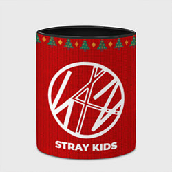 Кружка 3D Stray Kids new year, цвет: 3D-белый + черный — фото 2