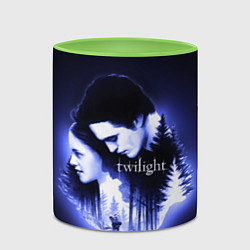 Кружка 3D Twilight Bella and Edward, цвет: 3D-белый + светло-зеленый — фото 2