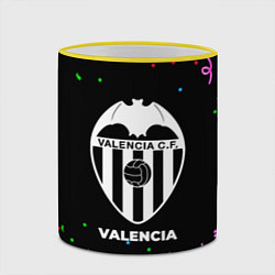 Кружка 3D Valencia конфети, цвет: 3D-желтый кант — фото 2