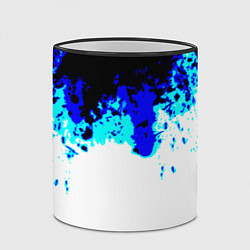 Кружка 3D Синяя кровь андроида, цвет: 3D-черный кант — фото 2