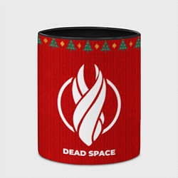 Кружка 3D Dead Space new year, цвет: 3D-белый + черный — фото 2