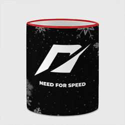 Кружка 3D Снежный Need for Speed, цвет: 3D-красный кант — фото 2