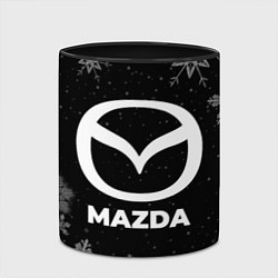 Кружка 3D Снежный Mazda, цвет: 3D-белый + черный — фото 2