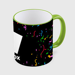 Кружка 3D Roblox конфети, цвет: 3D-светло-зеленый кант