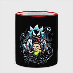 Кружка 3D Morty and Rick - we are Venom, цвет: 3D-красный кант — фото 2