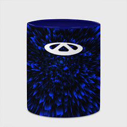 Кружка 3D Chery blue energy, цвет: 3D-белый + синий — фото 2