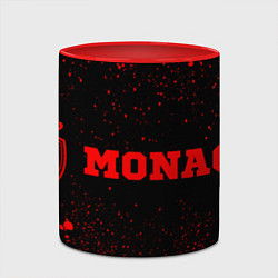 Кружка 3D Monaco - red gradient по-горизонтали, цвет: 3D-белый + красный — фото 2