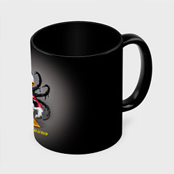 Кружка 3D Venom-Duck-Trump joke, цвет: 3D-белый + черный