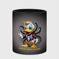 Кружка 3D Venom-Duck-Trump joke, цвет: 3D-белый + черный — фото 2
