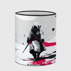 Кружка 3D Assassins Creed ninja, цвет: 3D-черный кант — фото 2