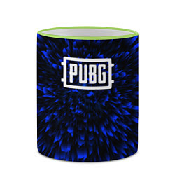 Кружка 3D PUBG blue energy, цвет: 3D-светло-зеленый кант — фото 2