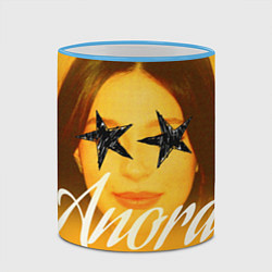 Кружка 3D Фильм Анора, цвет: 3D-небесно-голубой кант — фото 2