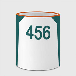 Кружка 3D Форма номер 456, цвет: 3D-оранжевый кант — фото 2