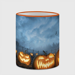 Кружка 3D Костюмы для halloween, цвет: 3D-оранжевый кант — фото 2