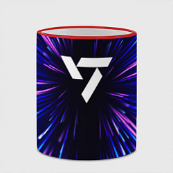 Кружка 3D Seventeen neon energy, цвет: 3D-красный кант — фото 2