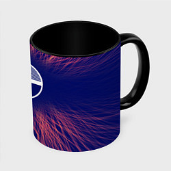 Кружка 3D Pokemon red energy, цвет: 3D-белый + черный