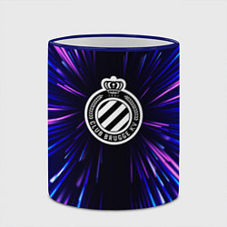 Кружка 3D Club Brugge neon energy, цвет: 3D-синий кант — фото 2