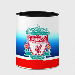 Кружка 3D Liverpool Англия, цвет: 3D-белый + черный — фото 2