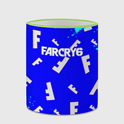 Кружка 3D Farcry 6 pattern, цвет: 3D-светло-зеленый кант — фото 2
