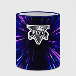 Кружка 3D GTA neon energy, цвет: 3D-синий кант — фото 2