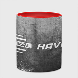 Кружка 3D Haval - grey gradient по-горизонтали, цвет: 3D-белый + красный — фото 2