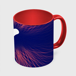 Кружка 3D Destiny red energy, цвет: 3D-белый + красный