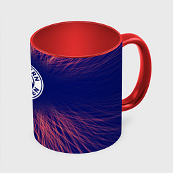 Кружка 3D Bayern red energy, цвет: 3D-белый + красный