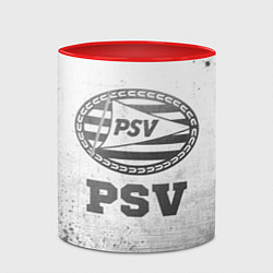 Кружка 3D PSV - white gradient, цвет: 3D-белый + красный — фото 2