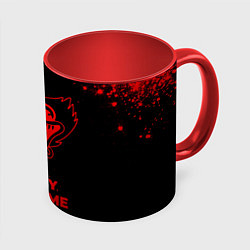 Кружка 3D Poppy Playtime - red gradient, цвет: 3D-белый + красный