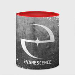 Кружка 3D Evanescence - grey gradient, цвет: 3D-белый + красный — фото 2