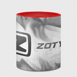 Кружка 3D Zotye - white gradient по-горизонтали, цвет: 3D-белый + красный — фото 2