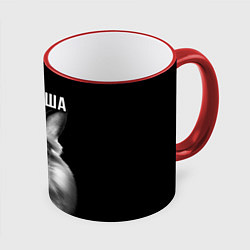 Кружка 3D Черемша мем, цвет: 3D-красный кант