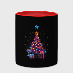 Кружка 3D Christmas gifts, цвет: 3D-белый + красный — фото 2