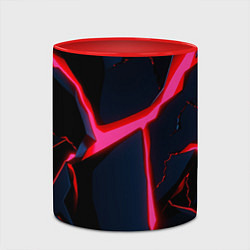 Кружка 3D Neon glow, цвет: 3D-белый + красный — фото 2