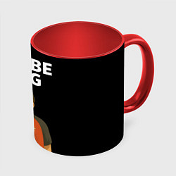 Кружка 3D Ill be bag мем, цвет: 3D-белый + красный