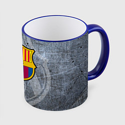 Кружка 3D Barcelona, цвет: 3D-синий кант
