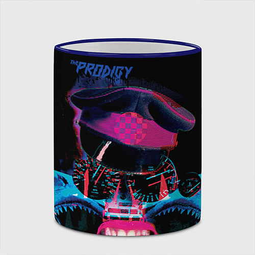 Кружка цветная The Prodigy / 3D-Синий кант – фото 2