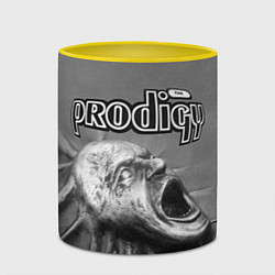 Кружка 3D The Prodigy: Madness, цвет: 3D-белый + желтый — фото 2