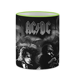 Кружка 3D AC/DC, цвет: 3D-светло-зеленый кант — фото 2