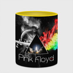 Кружка 3D Pink Floyd, цвет: 3D-белый + желтый — фото 2