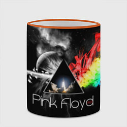 Кружка 3D Pink Floyd, цвет: 3D-оранжевый кант — фото 2