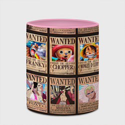Кружка 3D One Piece, цвет: 3D-белый + розовый — фото 2