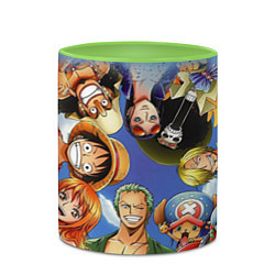 Кружка 3D One Piece, цвет: 3D-белый + светло-зеленый — фото 2
