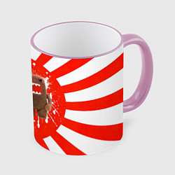 Кружка 3D Domo jdm, цвет: 3D-розовый кант
