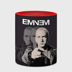 Кружка 3D Eminem: You, цвет: 3D-белый + красный — фото 2