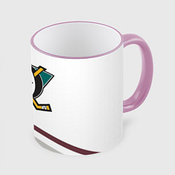 Кружка 3D Anaheim Ducks Selanne, цвет: 3D-розовый кант