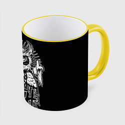 Кружка 3D BMTH Owl, цвет: 3D-желтый кант